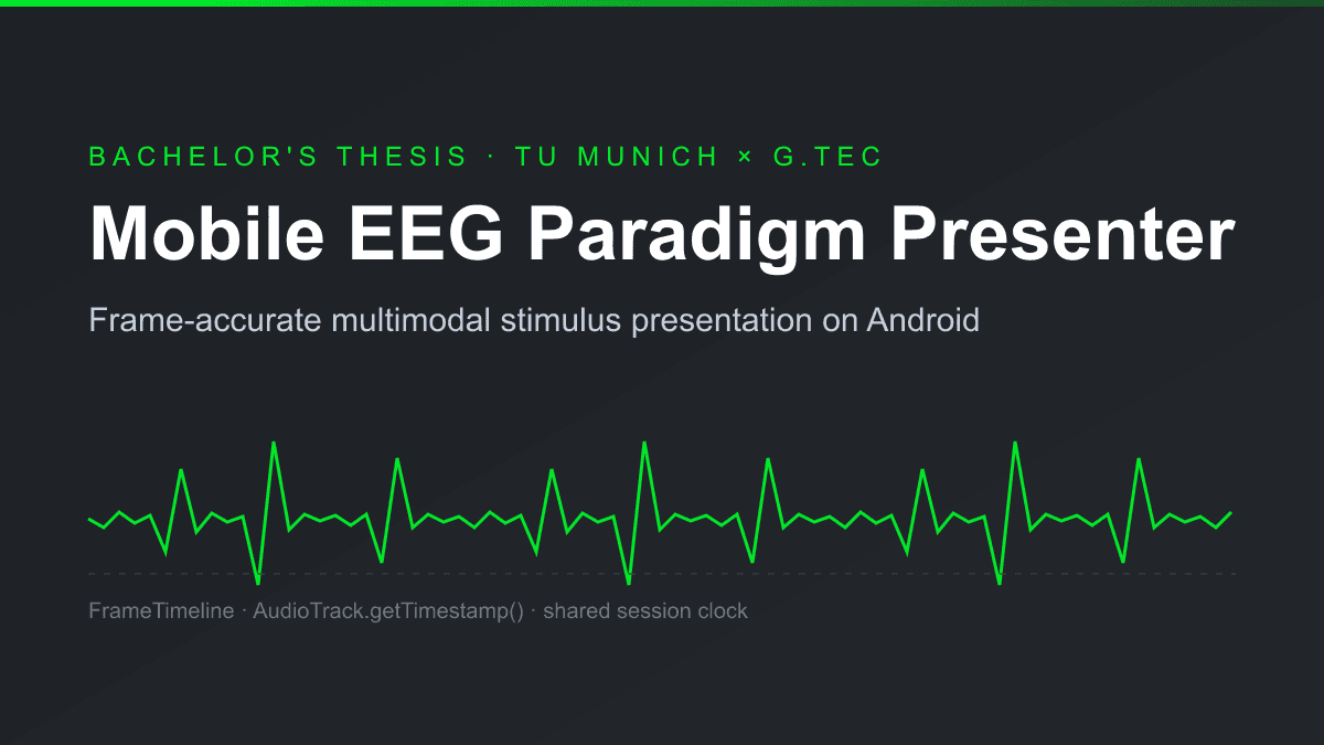 Frame-Accurate Mobile EEG Stimulus Presenter preview